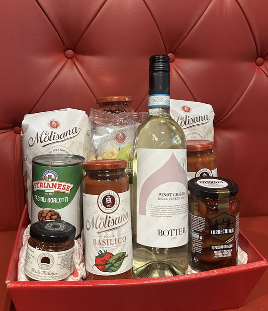 The Christmas Pantry Hamper (with white wine)